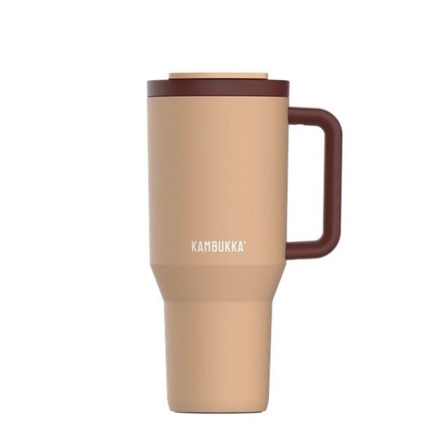 Kambukka Rio termo puodelis su šiaudeliu, 950 ml, Almond Dream
