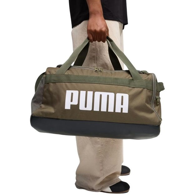 Puma Challenger Small sportinis krepšys, 35 l, chaki spalvos