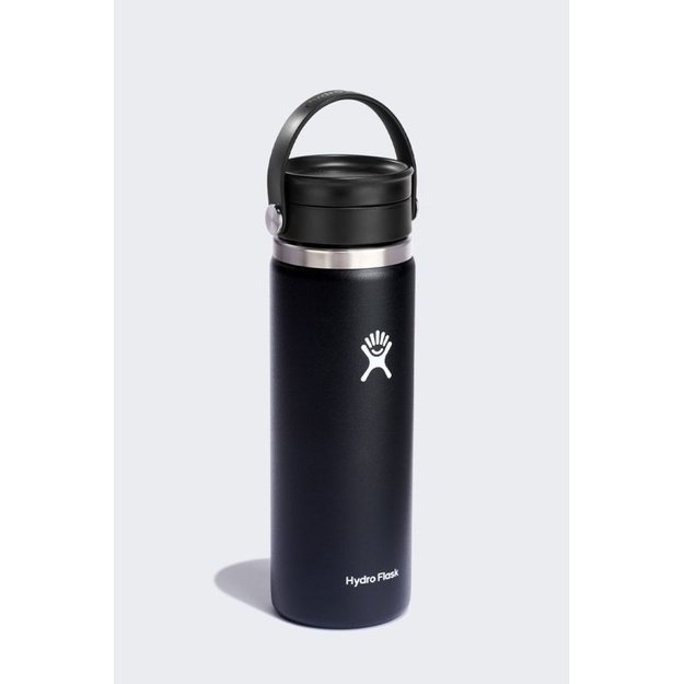 Hydro Flask Wide Mouth termo gertuvė su Flex Sip dangteliu, 591 ml, juoda