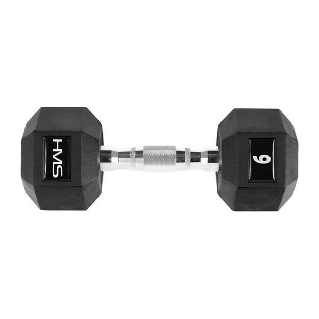 HMS HEX PRO 6 KG hantelis 9