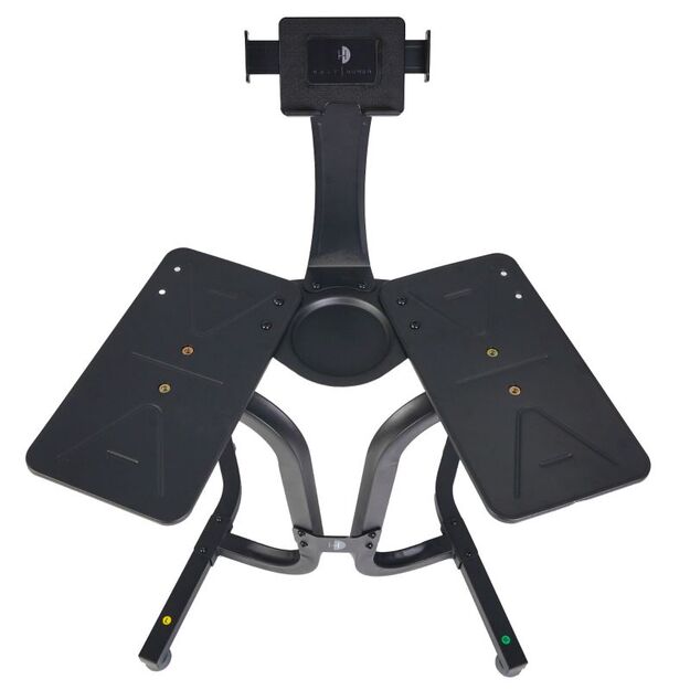 „Half Human“ reguliuojamas gumuotų hantelių stovas 6