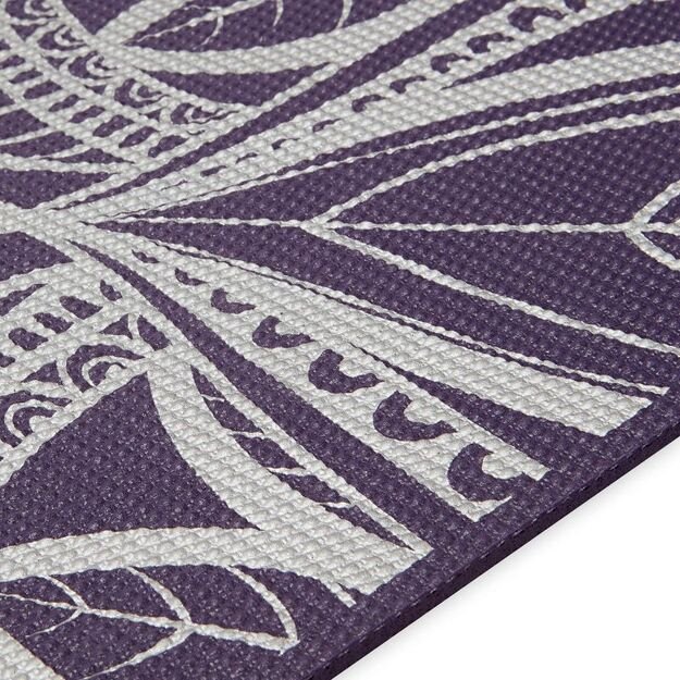 Jogos kilimėlis Gaiam Aubergine Medallion 6 mm 63844 7