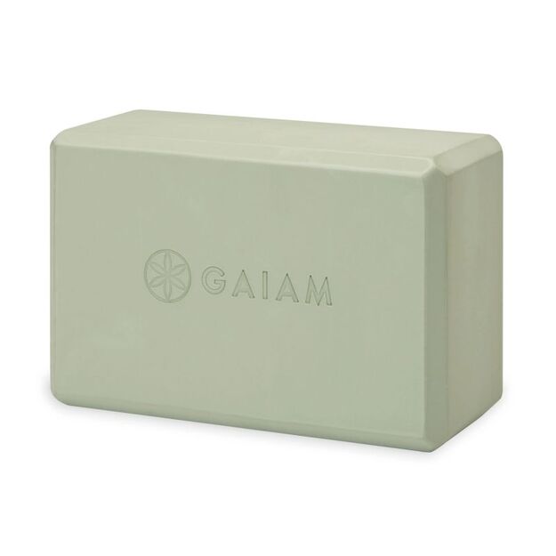 Gaiam Vintage Green joga blokas