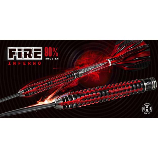 Harrows Fire Inferno 90% steeltip smiginio strėlytės  19