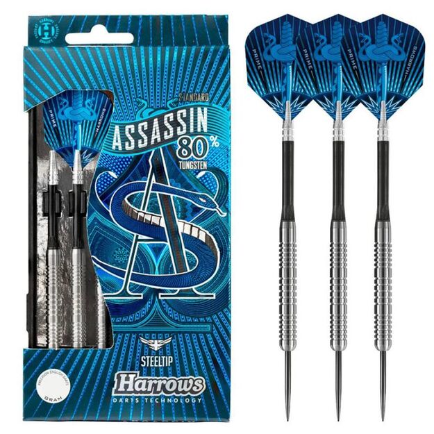 Harrows Assassin 80% tungsteno lydinio strėlytė 9