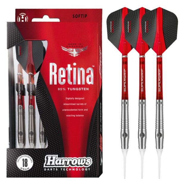 Harrows Retina 95% Softip – 95 % volframo smiginiai 7