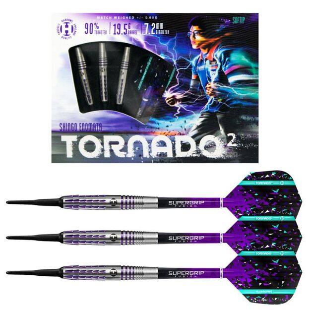 Harrows The Tornado 2 90% softip strėlytės  2