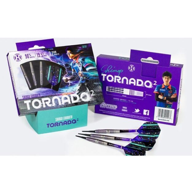 Harrows The Tornado 2 90% softip strėlytės  4