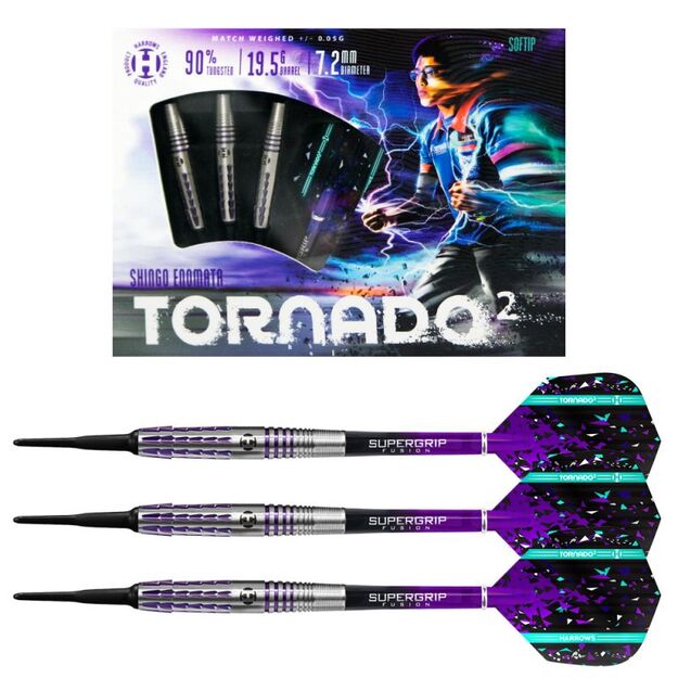 Harrows The Tornado 2 90% softip strėlytės  7