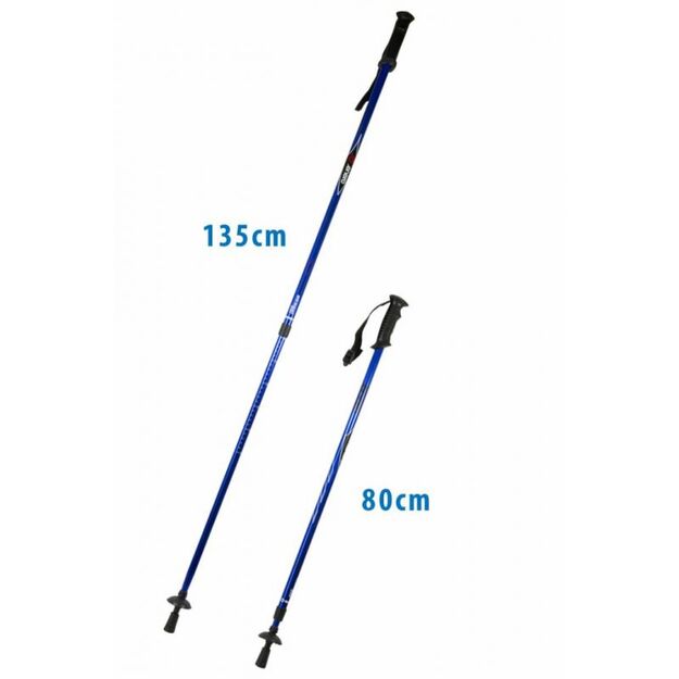 ENERO Classic Blue turistinės lazdos
