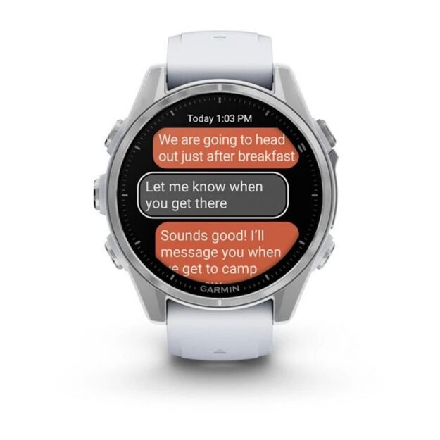 Garmin Fenix 8 43mm AMOLED  profesionalus sportinis laikrodis 12