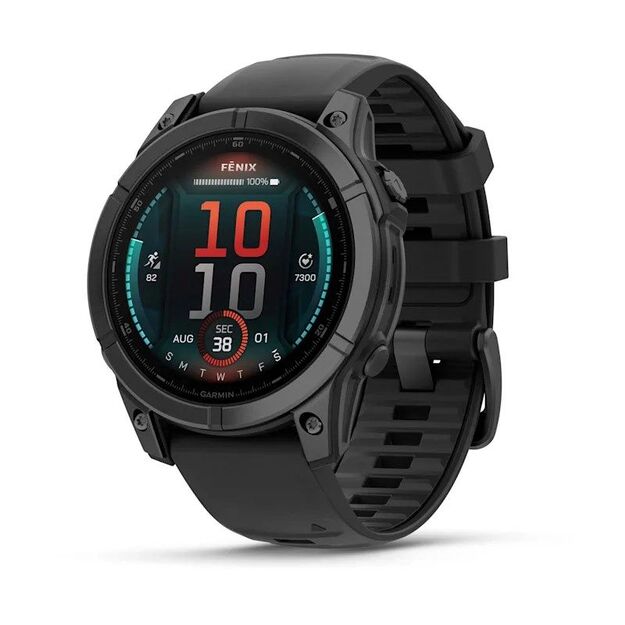 Garmin Fenix E 47mm Stainless Steel  sportinis laikrodis 5