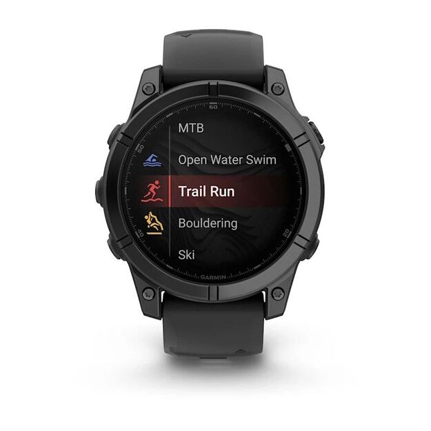 Garmin Fenix E 47mm Stainless Steel  sportinis laikrodis 9