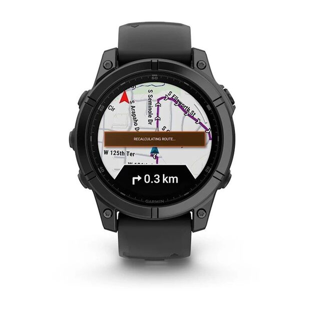 Garmin Fenix E 47mm Stainless Steel  sportinis laikrodis 4