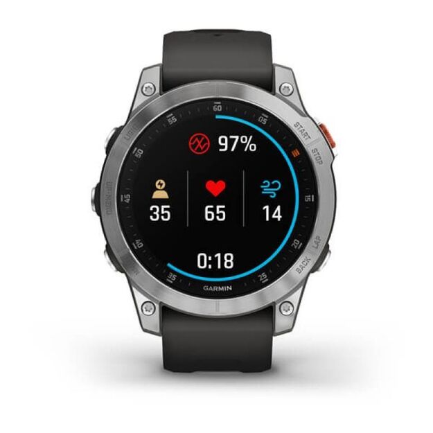 Garmin Epix 2 47 mm  profesionalus sportinis laikrodis 4