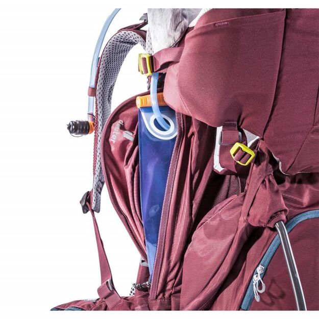 Deuter Kid Comfort Maron patogi, saugi ir ergonomiška vaikiška nešioklė 5