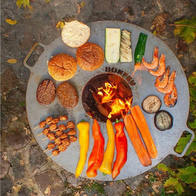 BonFeu V34 Plancha grilio plokštė 44 cm 2