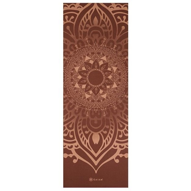 Go Jogi Gaiam Intense Rust Sundial Layers 5mm 65738 jogos kilimėlis 1