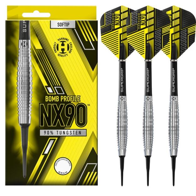 Harrows NX-90 Parallel 90% Steeltip – 90 % volframo smiginiai 6