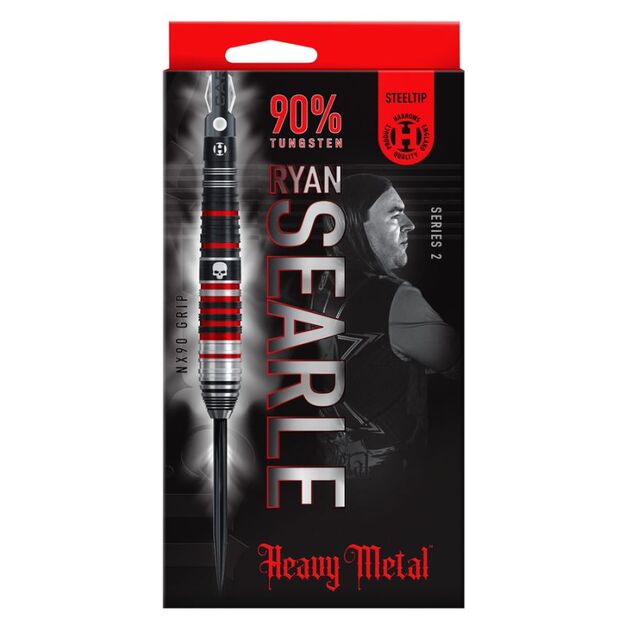 Harrows Heavy Metal Ryan Searle 2 90% steeltip smiginio strėlytės 11