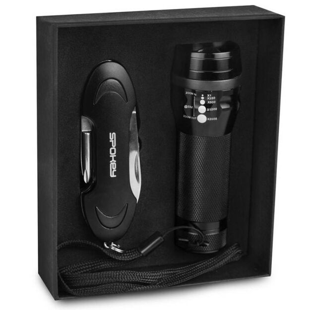 Multifukcinis įrankis su LED Spokey Zoom  10