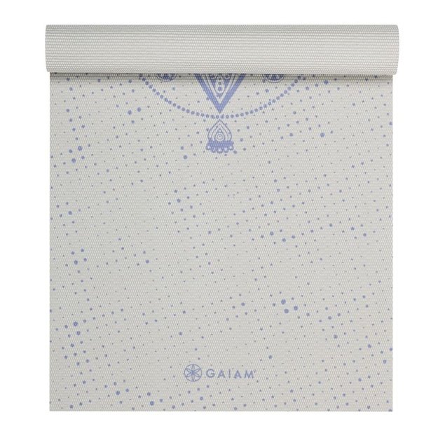 Gaiam Celestial jogos kilimėlis, 5 mm, šviesiai mėlynas