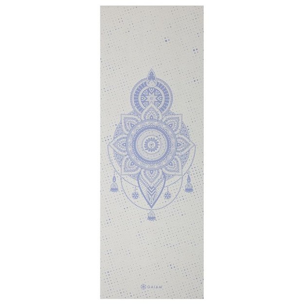 Gaiam Celestial jogos kilimėlis, 5 mm, šviesiai mėlynas