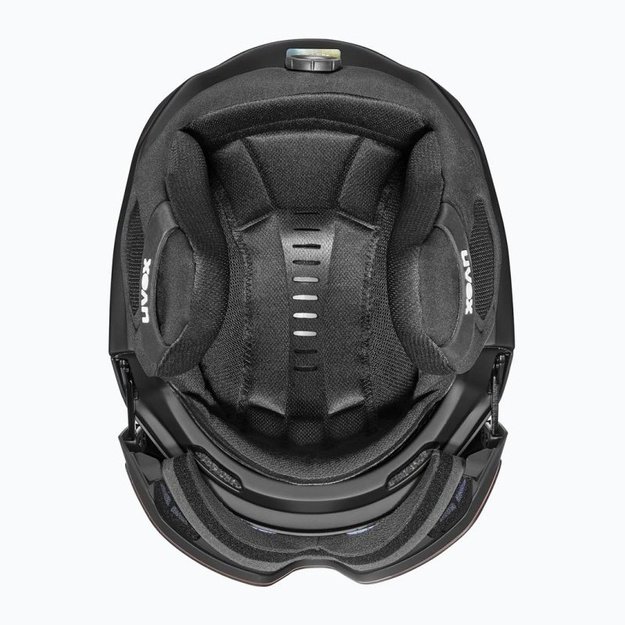 Uvex Ultimate Horizon MIPS slidinėjimo šalmas, juodas matinis