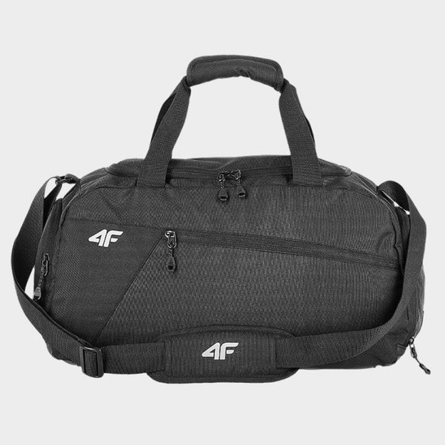 4F U104 sportinis krepšys, 25 l, juodas
