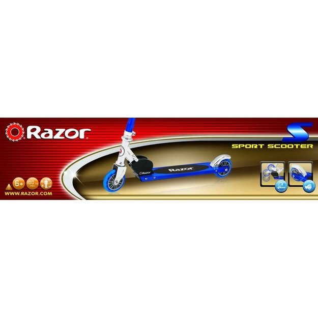 Razor Sport S paspirtukas, mėlynas