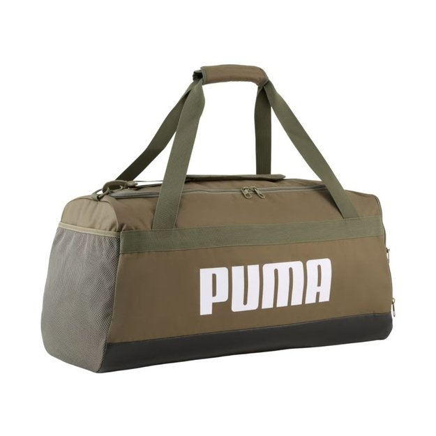 Puma Challenger Medium sportinis krepšys, 58 l, chaki spalvos