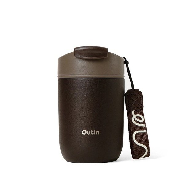 Outin termo puodelis, 350 ml, rudas