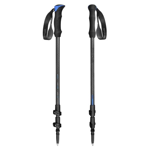 Spokey Atom trekking poles – lengvos, trijų dalių trekingo lazdos 5