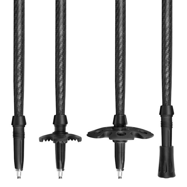 Spokey Atom trekking poles – lengvos, trijų dalių trekingo lazdos 2