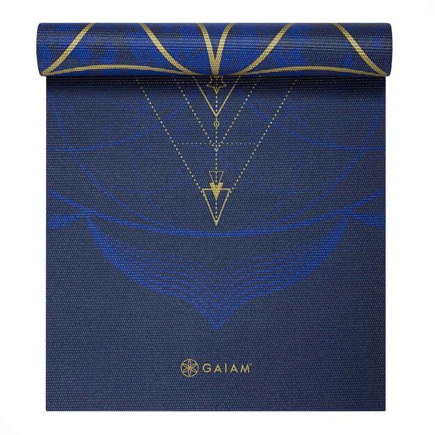 Double-sided jogos kilimėlis Gaiam Sun and Moon 6mm 63419