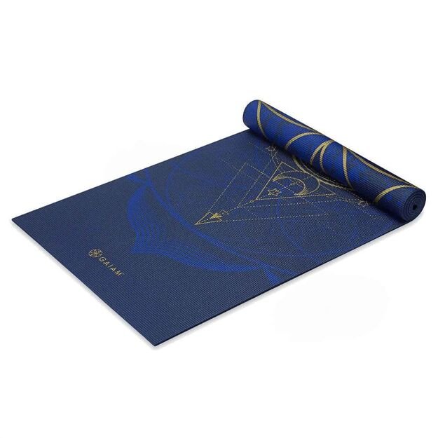 Double-sided jogos kilimėlis Gaiam Sun and Moon 6mm 63419 7