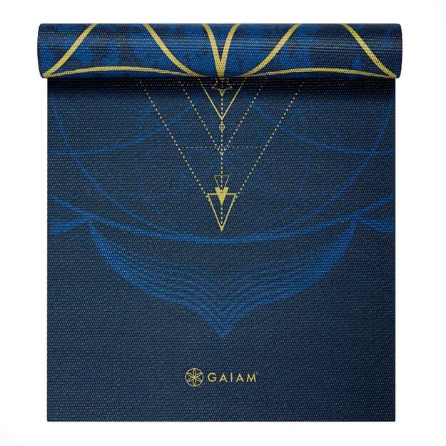 Double-sided jogos kilimėlis Gaiam Sun and Moon 6mm 63419 8