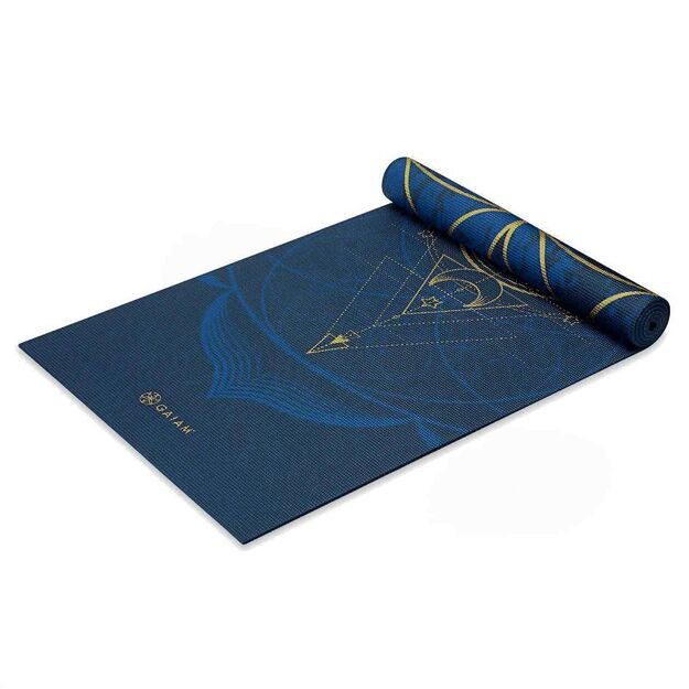 Double-sided jogos kilimėlis Gaiam Sun and Moon 6mm 63419 2