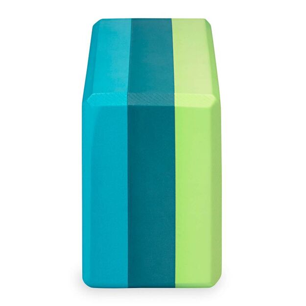 Gaiam Teal Tonal Tri joga blokas 5