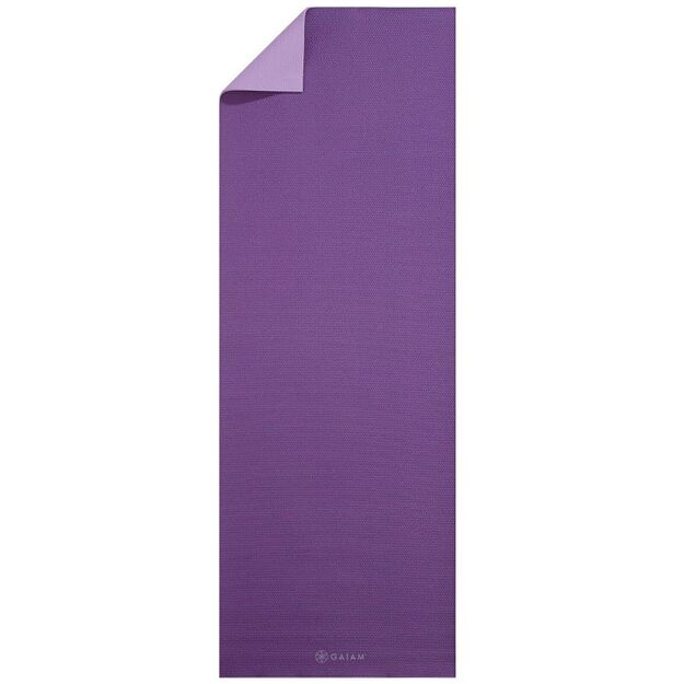 Double-sided jogos kilimėlis Gaiam Plum Jam 6 mm 60526 6
