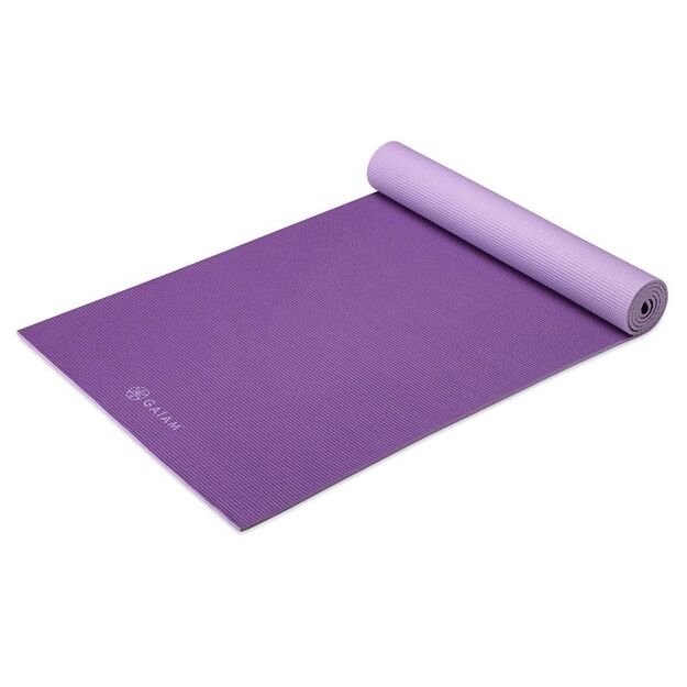 Double-sided jogos kilimėlis Gaiam Plum Jam 6 mm 60526 4