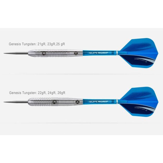 Harrows Genesis Tungsten Steeltip – preciziški volframo smiginiai 4