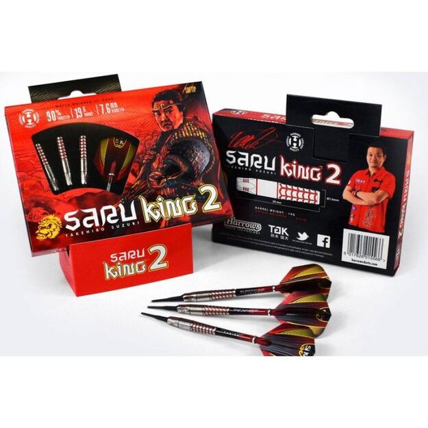 Harrows Saru King 2 90% Softip – 90 % volframo smiginiai 3