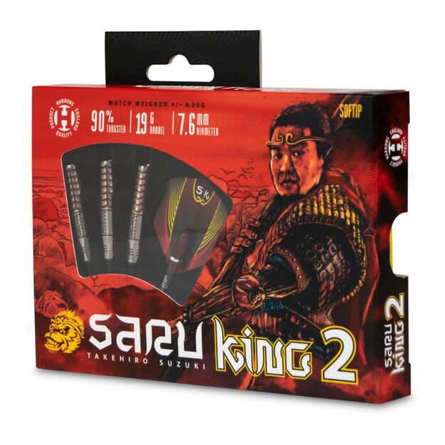 Harrows Saru King 2 90% Softip – 90 % volframo smiginiai 6