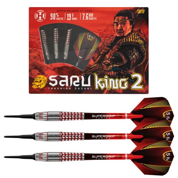 Harrows Saru King 2 90% Softip – 90 % volframo smiginiai 5