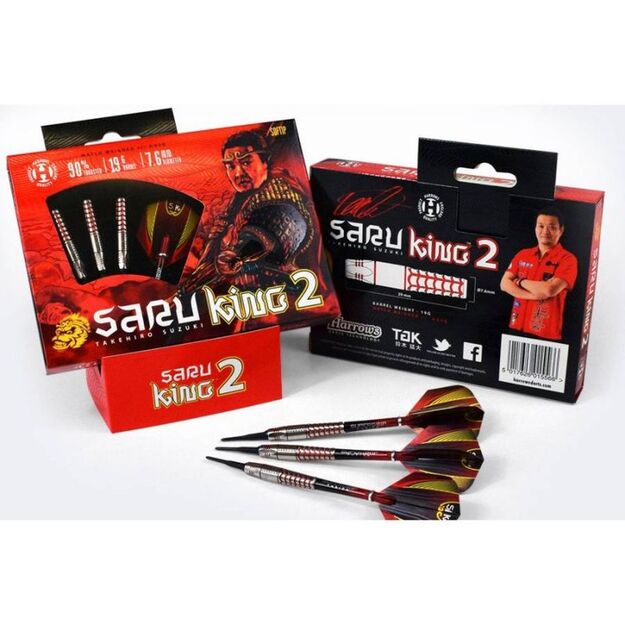 Harrows Saru King 2 90% Softip – 90 % volframo smiginiai 10
