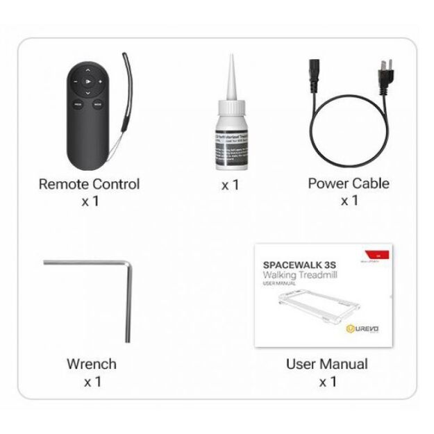 Urevo Spacewalk 3S bėgimo takelis 4