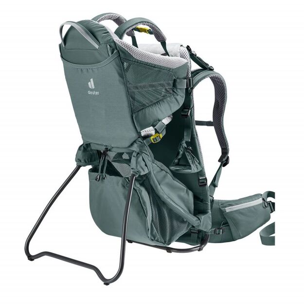 Deuter  Kid Comfort Active Teal  patogi ir saugi vaikiška nešioklė 1
