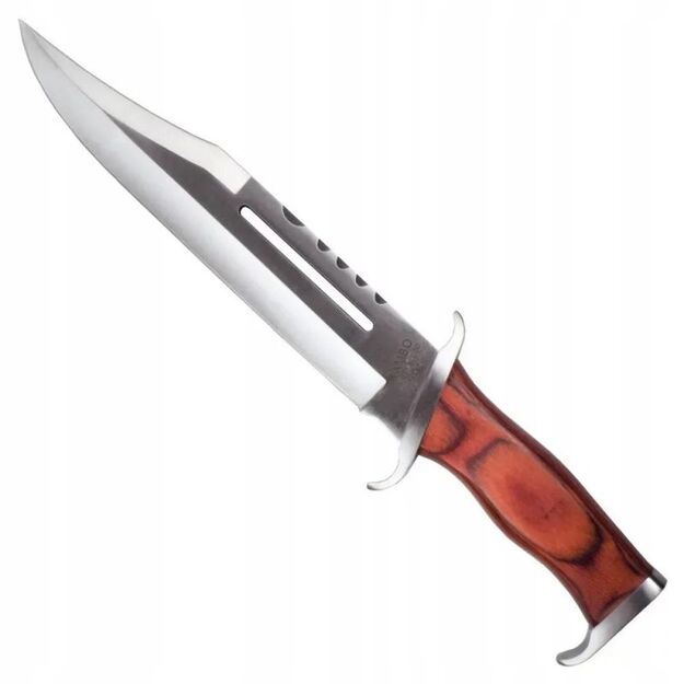 Rambo III Cinema Classic 425 mm žygio peilis su odiniu dėklu  2