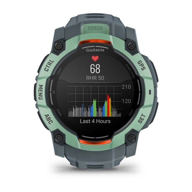 Garmin Instinct 3 50mm AMOLED GPS sportinis laikrodis 4